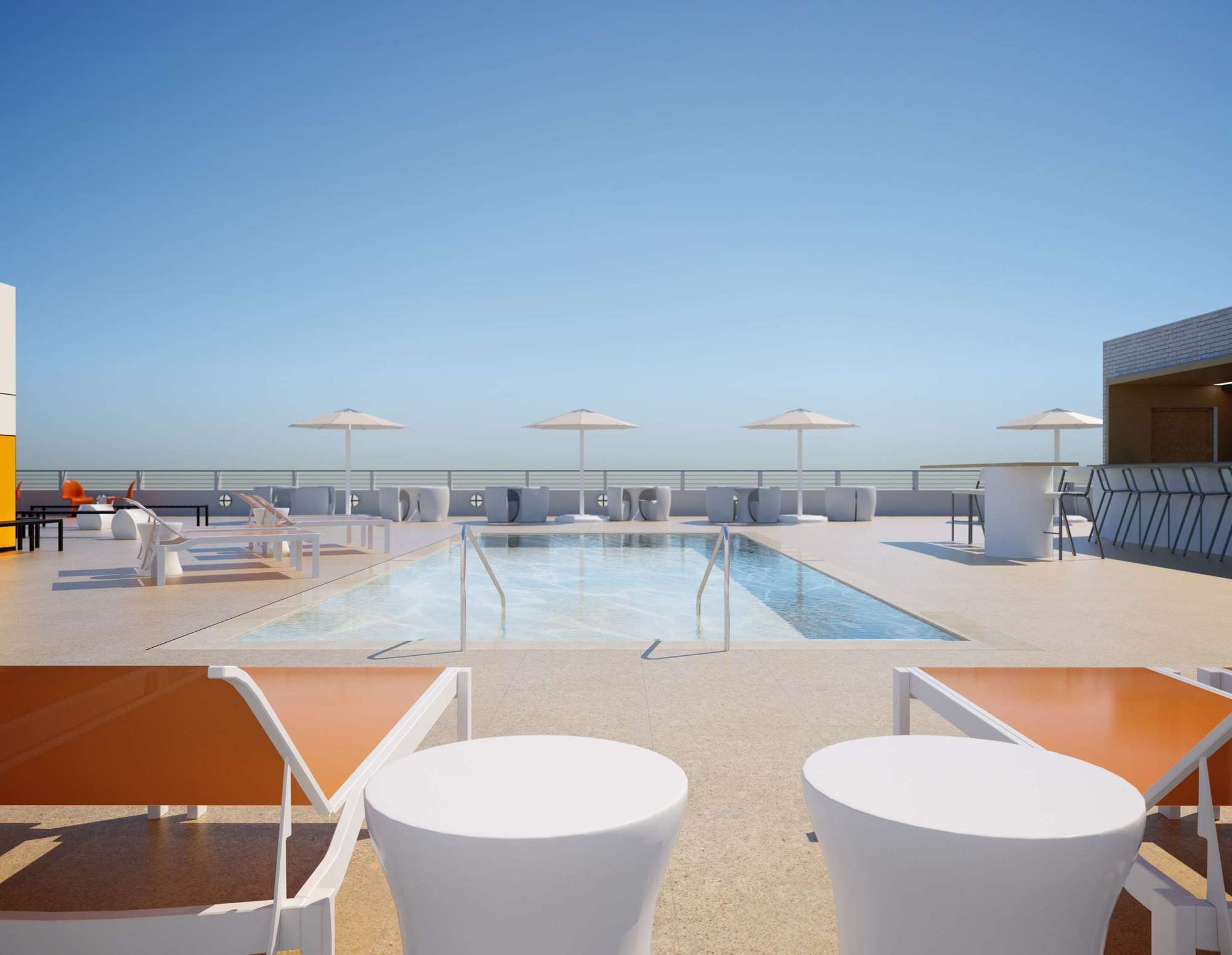 Aloft Houston Downtown Hotel Bagian luar foto