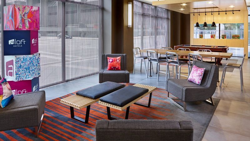 Aloft Houston Downtown Hotel Bagian luar foto