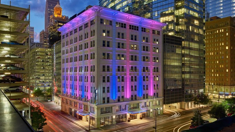 Aloft Houston Downtown Hotel Bagian luar foto