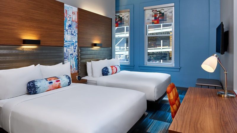 Aloft Houston Downtown Hotel Bagian luar foto