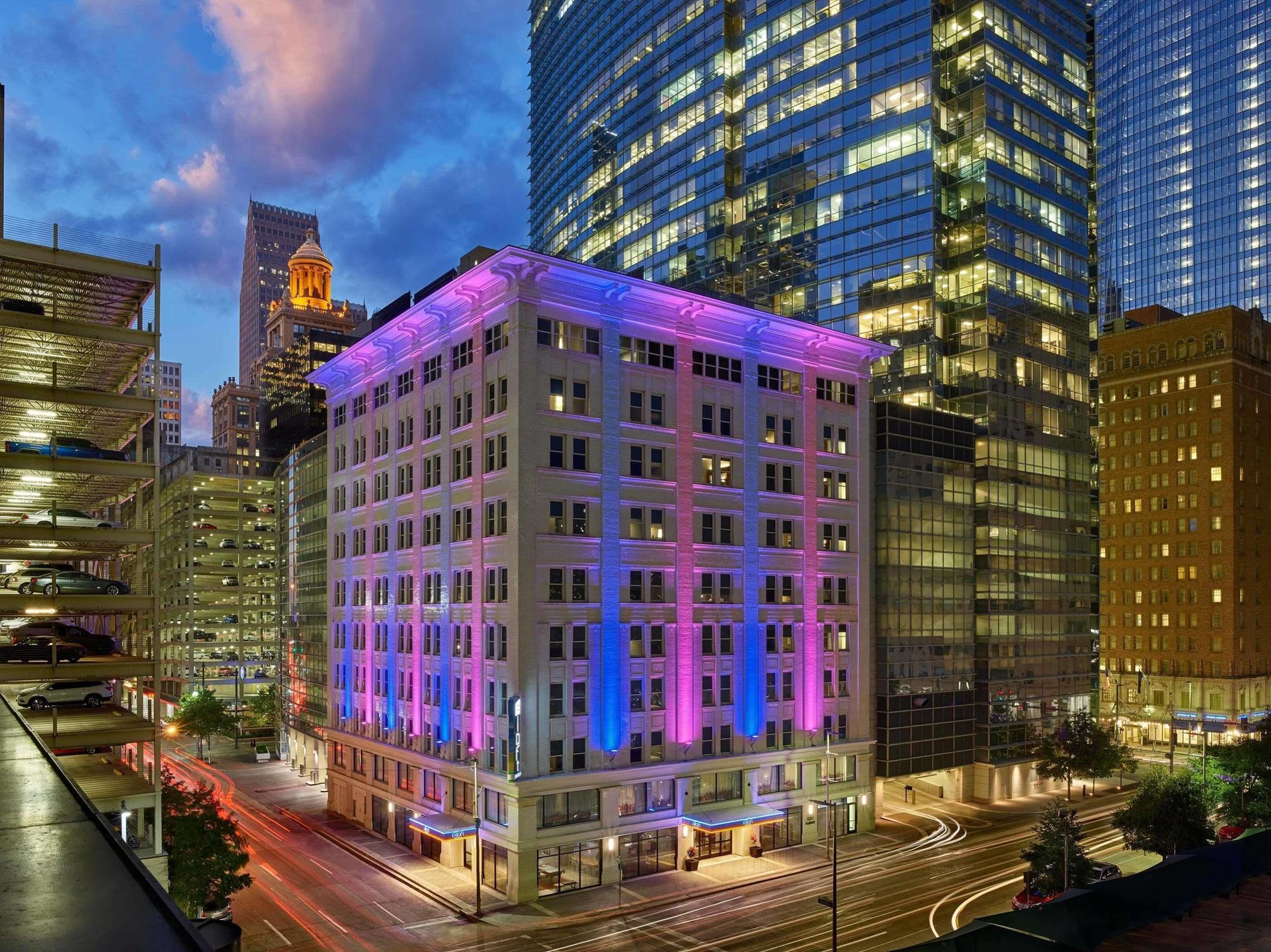 Aloft Houston Downtown Hotel Bagian luar foto