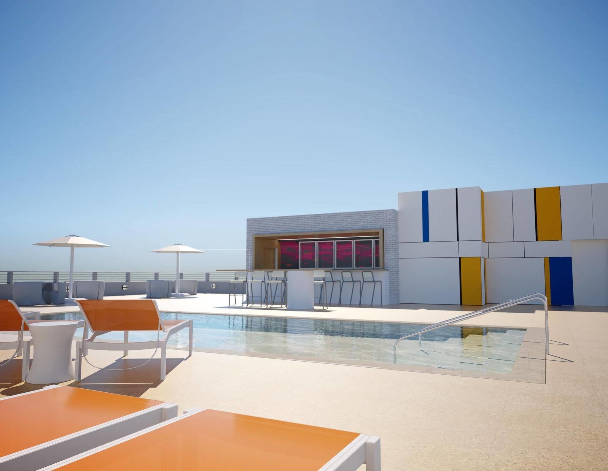 Aloft Houston Downtown Hotel Bagian luar foto