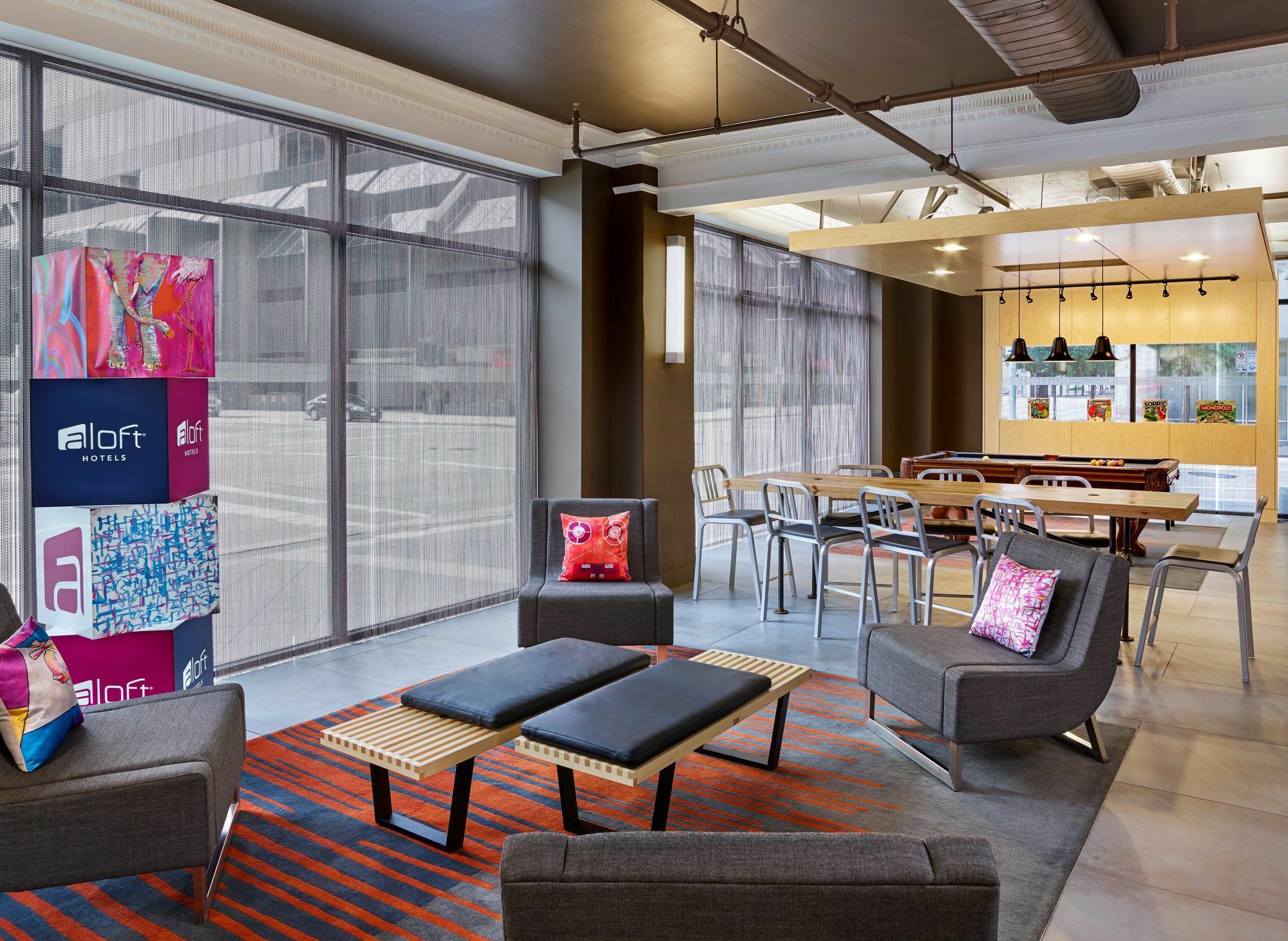 Aloft Houston Downtown Hotel Bagian luar foto